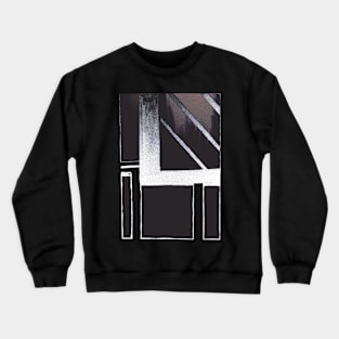 Black Cityscape Crewneck Sweatshirt